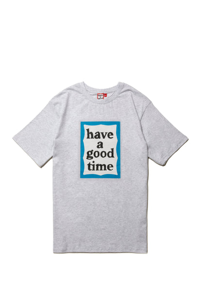 BLUE FRAME S/S TEE ASH GRAY
