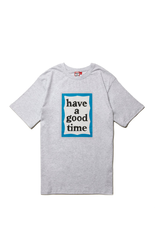BLUE FRAME S/S TEE ASH GRAY