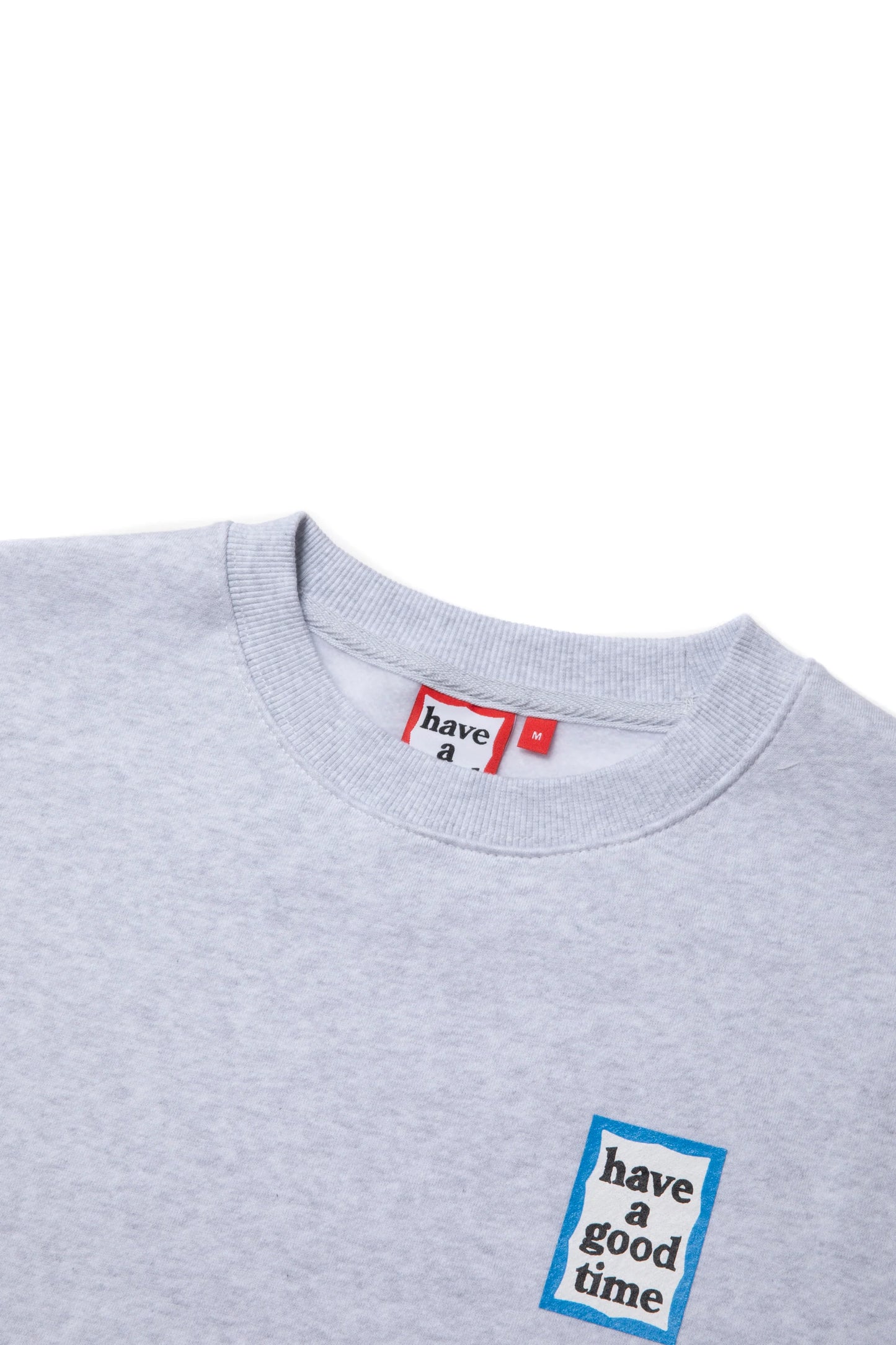 MINI BLUE FRAME CREWNECK FL ASH GREY