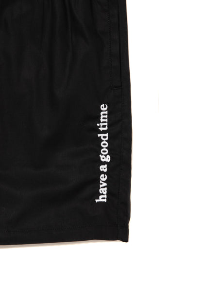SIDE LOGO EMB EASY SHORTS BLACK
