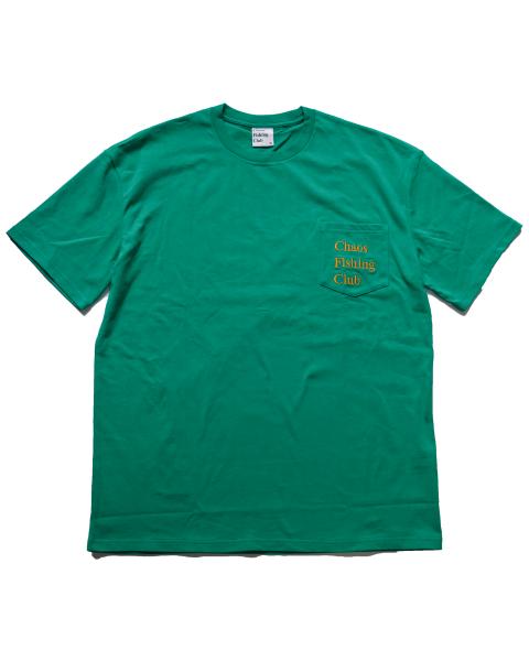 CFC-23SS-SS01 LOGO POCKET S/S GREEN