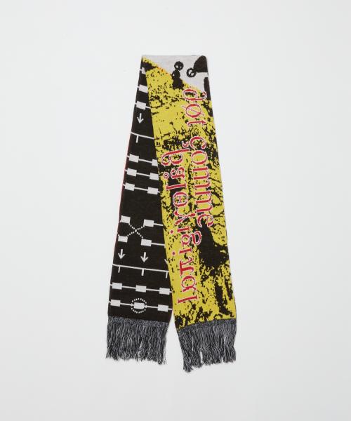 BAL-A-651 JACQUARD KNIT SOCCER SCARF