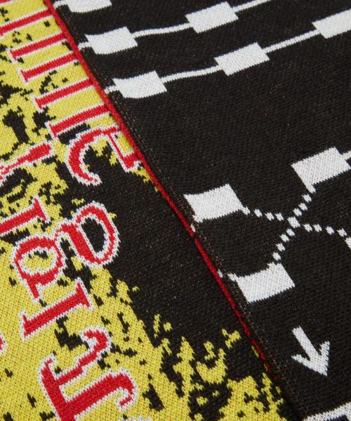 BAL-A-651 JACQUARD KNIT SOCCER SCARF