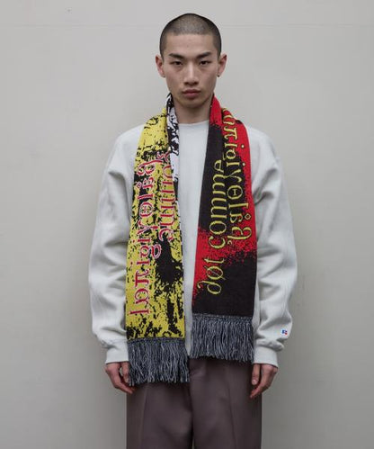 BAL-A-651 JACQUARD KNIT SOCCER SCARF