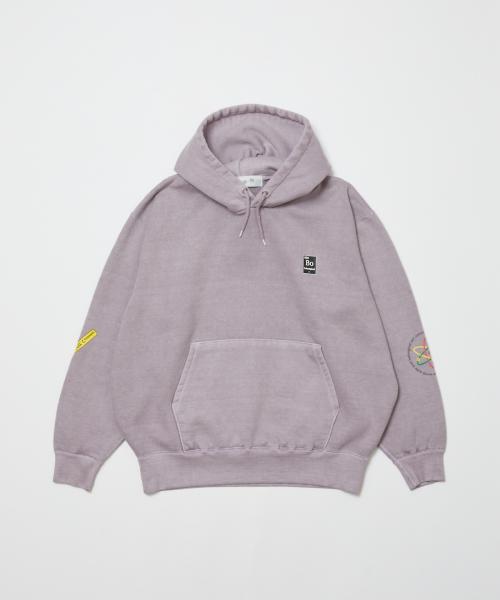 BAL-G-470 ranbom hoodie LAVENDER