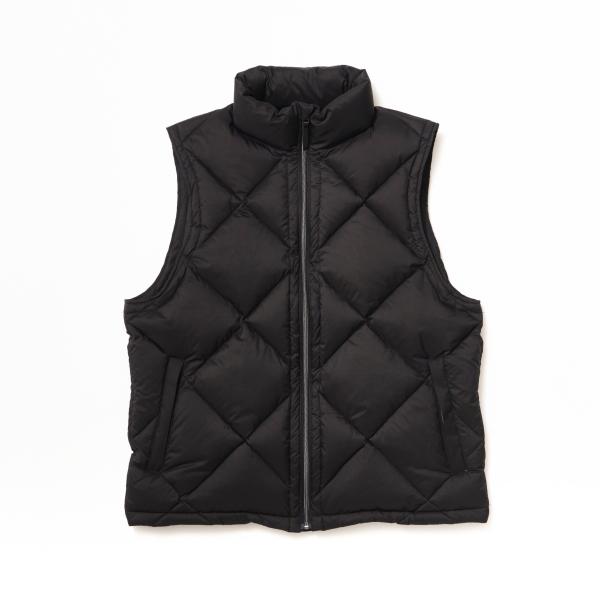 VAH24F002 PUFF VEST BLACK