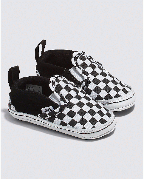 vans Infrant Checker Slip-On V Crib VN0A2XSLFB7