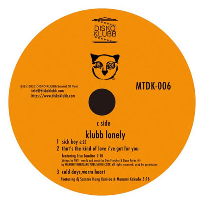 【LP】Monkey Timers - Klubb Lonely