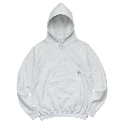 Stiched Hoodie White Heather