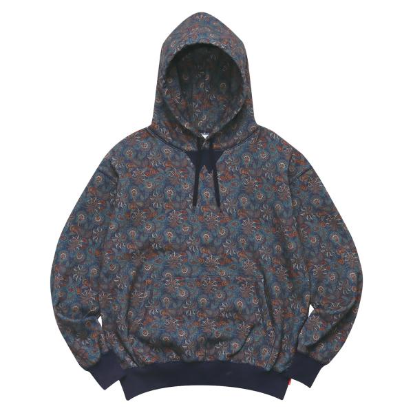 Paisley Hoodie NAVY