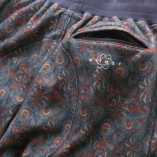 Paisley Sweat Pant Navy