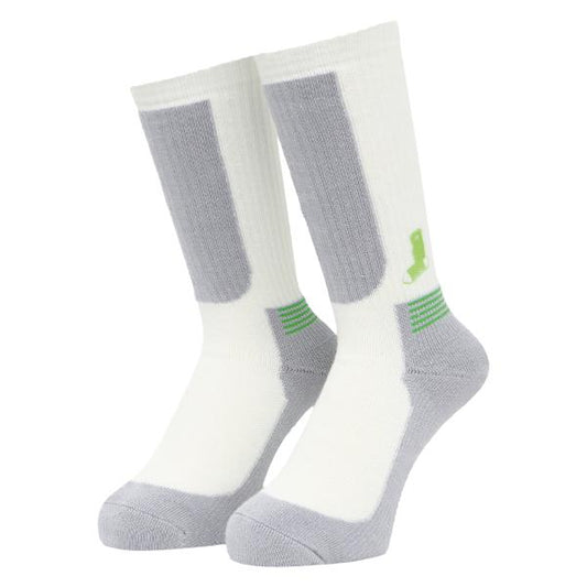 Wool Trecker Socks White