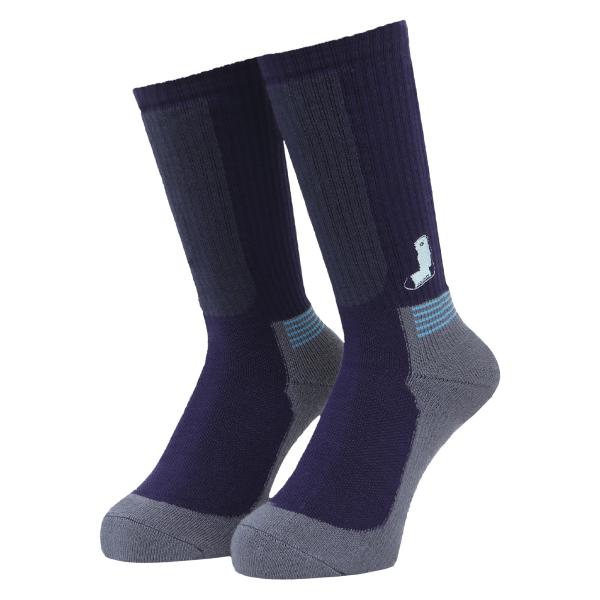 Wool Trecker Socks Navy