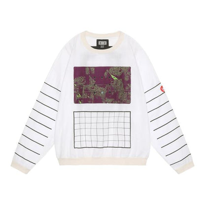 CES26CS20 xPE>B:X GAUZE CREW NECK