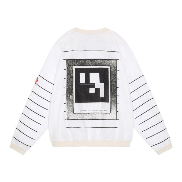 CES26CS20 xPE>B:X GAUZE CREW NECK