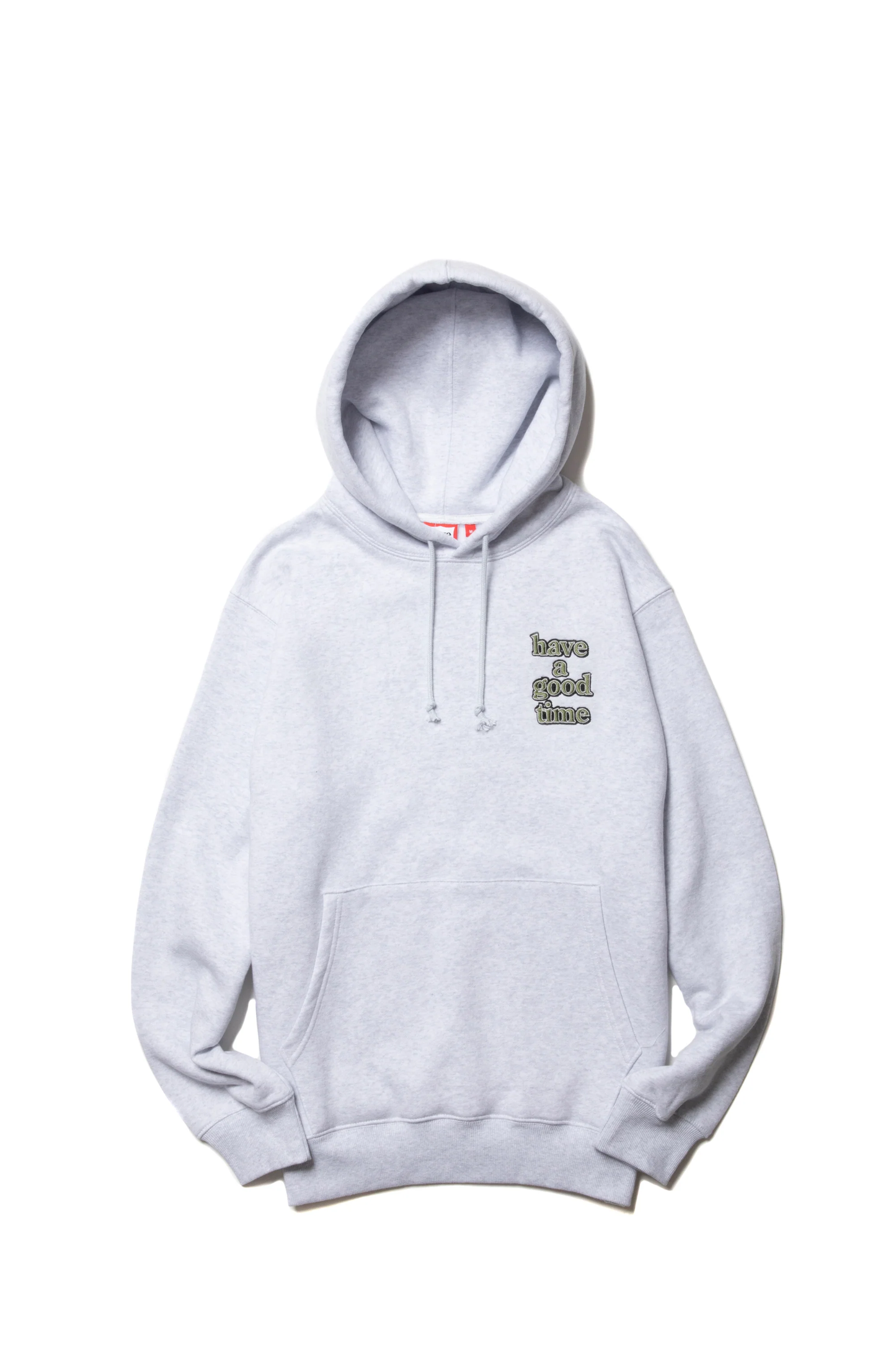 MINI LOGO EMB PULLOVER HOODIE FL ASH GRAY