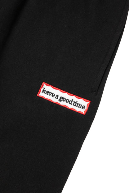 SIDE FRAME SWEATPANTS BLACK