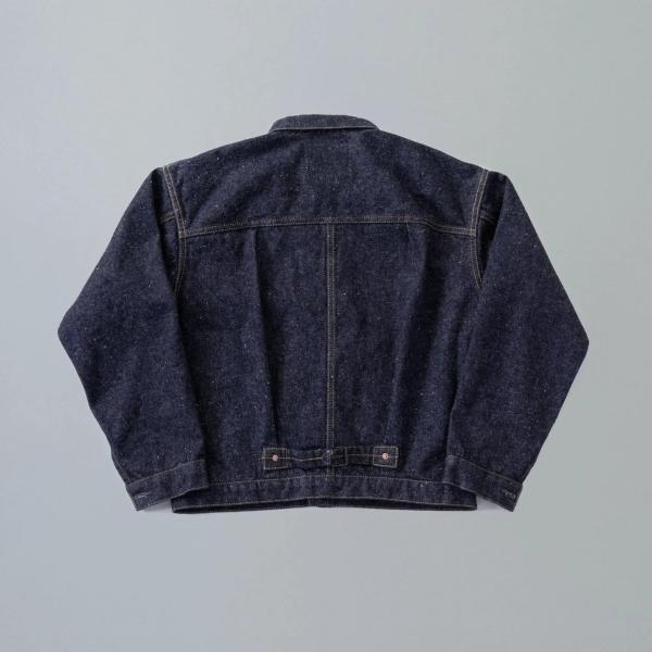 #001 T-BACK DENIM JACKET INDIGO