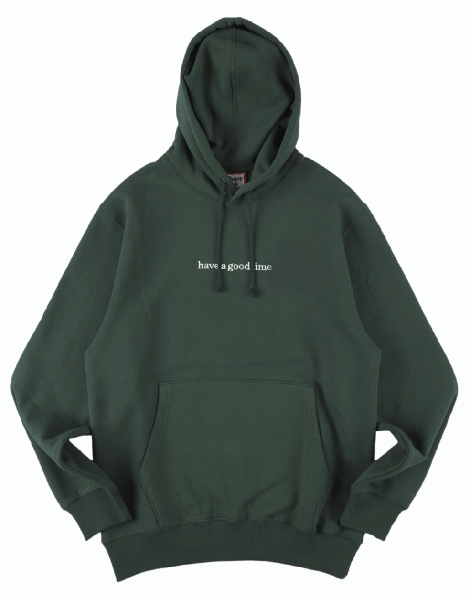 SIDE LOGO EMBROIDERED PULLOVER HOODIE FL EVERGREEN