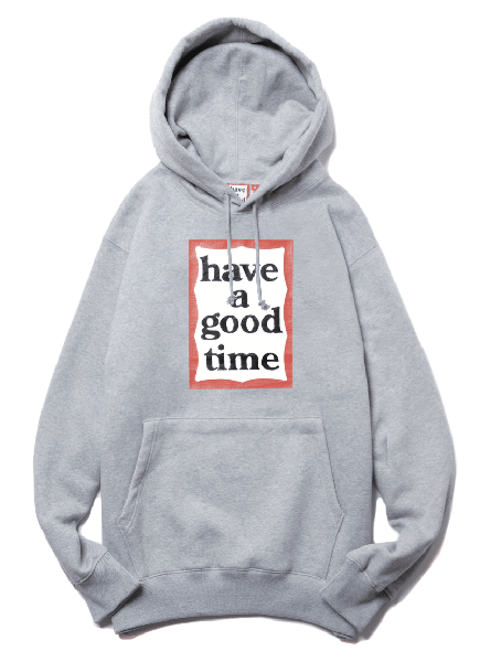 FRAME PULLOVER HOODIE FL ASH GREY