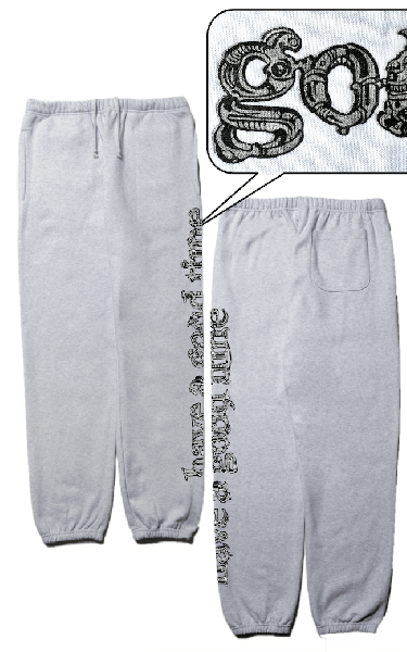 BIO MECH SIDE LOGO SWEATPANTS ASH GRAY