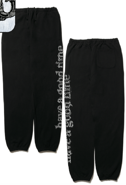 BIO MECH SIDE LOGO SWEATPANTS BLACK