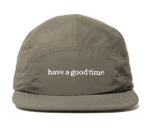 SIDE LOGO NYLON CAP OLIVE