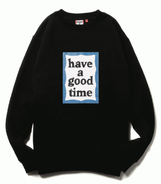 BLUE FRAME CREWNECK FL BLACK