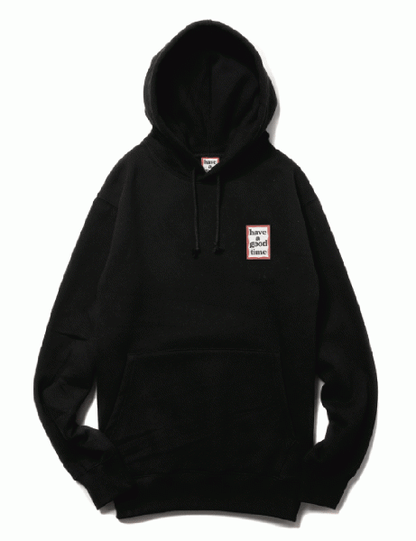 MINI FRAME PULLOVER HOODIE FL BLACK