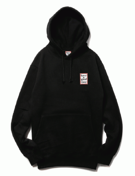 MINI FRAME PULLOVER HOODIE FL BLACK