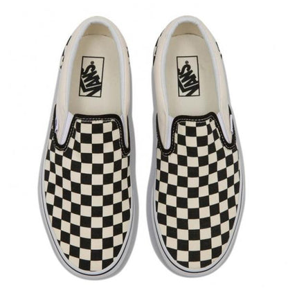 CLASSIC SLIP-ON VN000EYEBWW BLK/WHT CHK/WHT