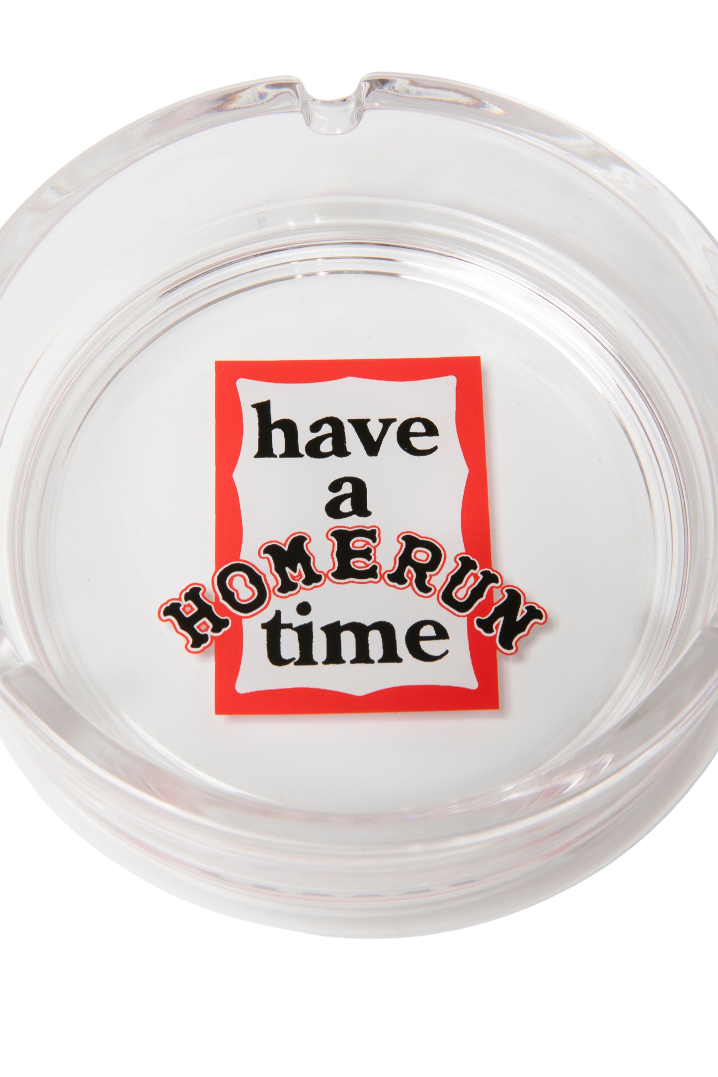 HOMERUN x have a good time CIRCLE CLEAR ASHTRAY