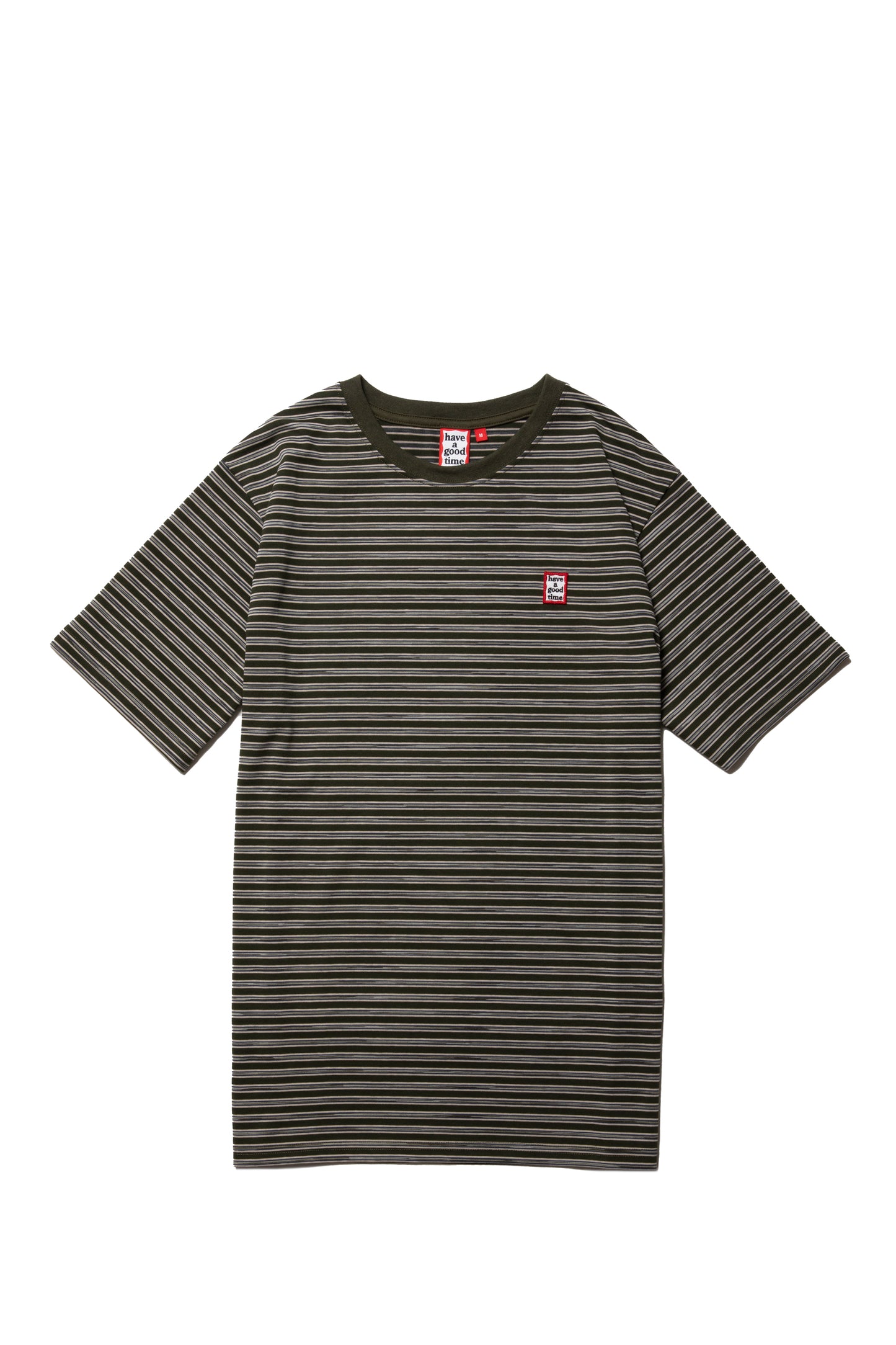 MINI MINI FRAME STRIPE S/S TEE GREEN