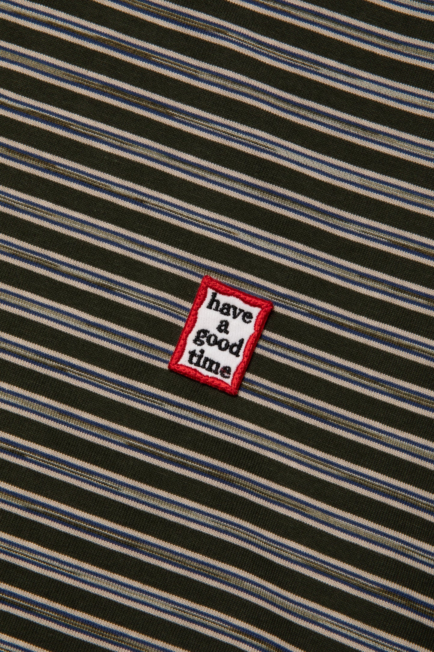 MINI MINI FRAME STRIPE S/S TEE GREEN