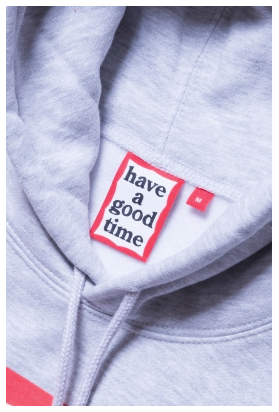 FRAME PULLOVER HOODIE FL ASH GREY