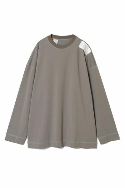 【9241-CS04-033】 CREW NECK LONG SLEEVE BEIGE