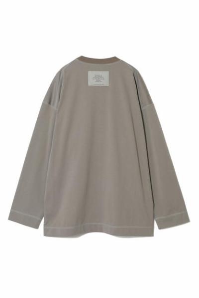 【9241-CS04-033】 CREW NECK LONG SLEEVE BEIGE