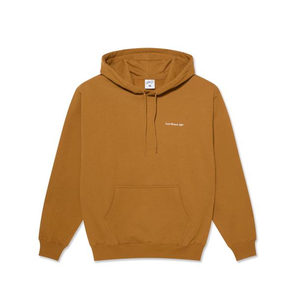 Atlas Monogram Hoodie Golden Brown/White