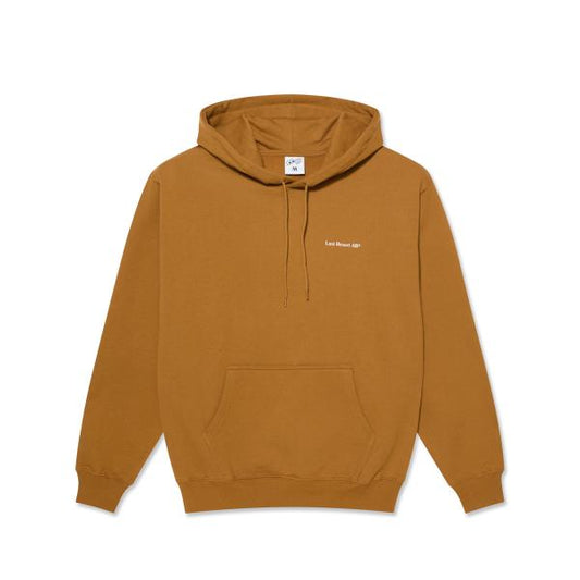 Atlas Monogram Hoodie Golden Brown/White