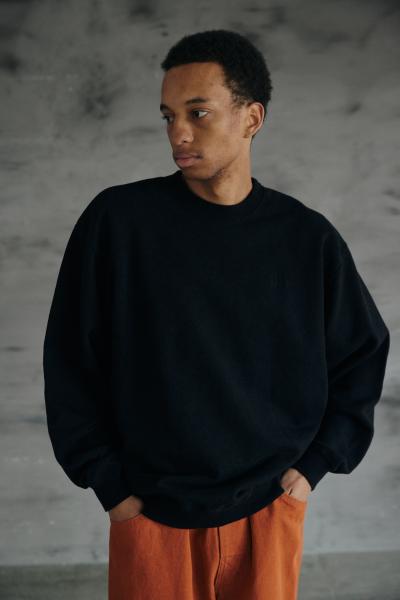 Boucle Logo Sweat BLACK