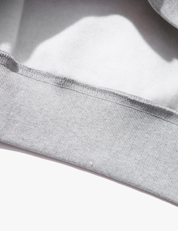 FRAME PULLOVER HOODIE FL ASH GREY