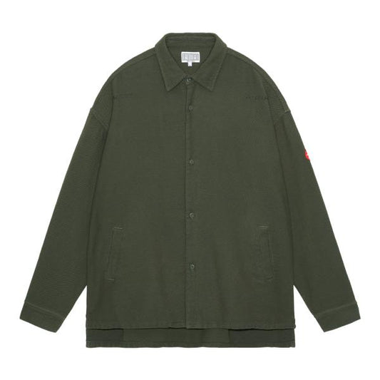 CES24SH08 WELT POCKETS BIG SHIRT GREEN