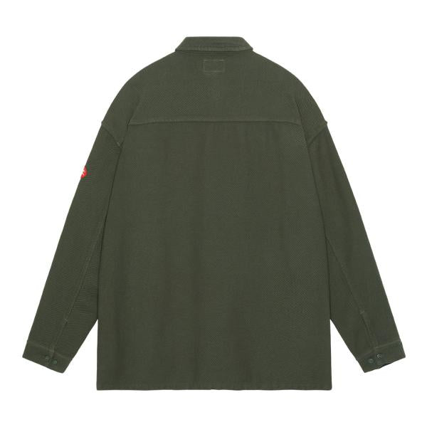 CES24SH08 WELT POCKETS BIG SHIRT GREEN