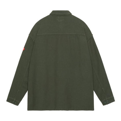 CES24SH08 WELT POCKETS BIG SHIRT GREEN