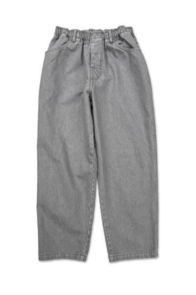 Fade Denim Slacks SMOKY WASH