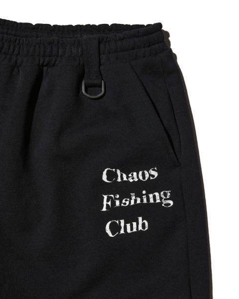 CFC-24AW-PT04 LOGO SWEAT PANTS BLACK