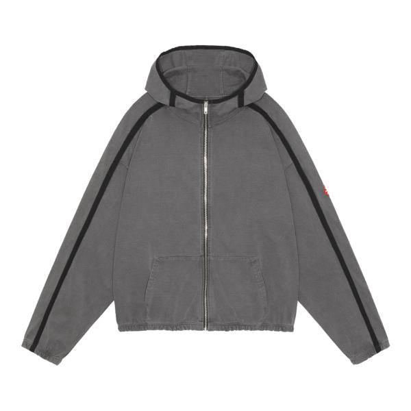 CES26CS17 OVERDYE TAPED LIGHT ZIP HOODY