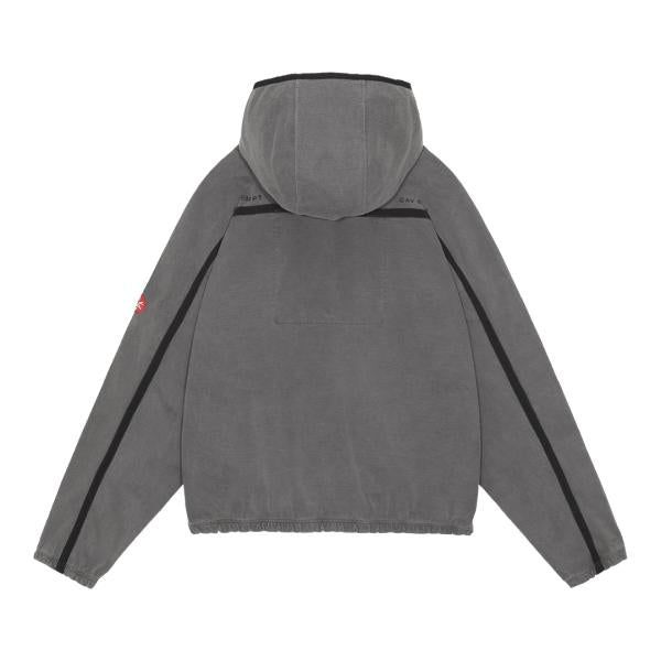 CES26CS17 OVERDYE TAPED LIGHT ZIP HOODY