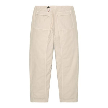 CES26PT09 OVERDYE COTTON CASUAL PANTS BEIGE