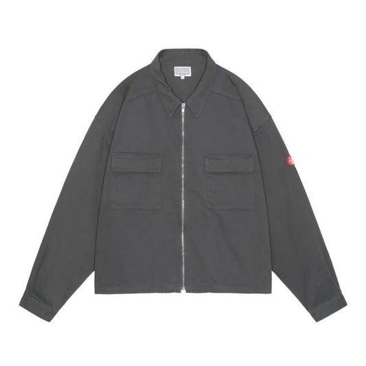 CES26JK20 PATCHED ZIP SHORT SHIRT JACKET